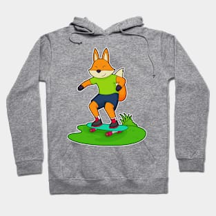 Fox Skater Skateboard Hoodie